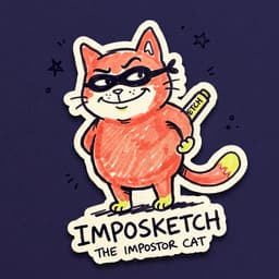 Sketch, the impostor cat